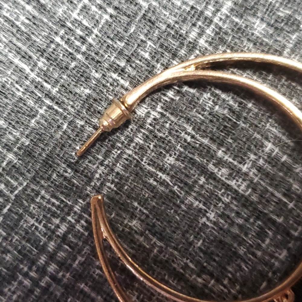 Bohemian style earrings - Picture 2 of 3
